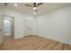 Bedroom that connects to a bathroom with a double door at 912 Oak Dr, Woodstock, GA 30189