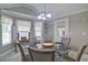 Bright dining area with natural light and stylish table setting at 2420 Westport Cir, Marietta, GA 30064