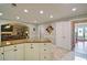 Bright kitchen with access to living area and stainless steel appliances at 2420 Westport Cir, Marietta, GA 30064