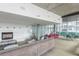 Spacious lounge with a fireplace, comfortable seating, and views at 845 Spring Street Northwest Nw St # 307, Atlanta, GA 30308