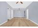 Expansive living area with hardwood floors, neutral paint, and ample natural light at 195 14Th St # 902, Atlanta, GA 30309