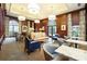 Comfortable lounge featuring cozy seating, elegant lighting, and dark wood trim throughout at 195 14Th St # 902, Atlanta, GA 30309