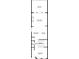 Main level floor plan showing a living room, dining area, kitchen, and bathroom at 345 Alderwood Ln, Sandy Springs, GA 30328