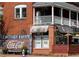Grant Park Coffee building with vintage Coca-Cola mural and outdoor seating at 827 Fraser Se St, Atlanta, GA 30315