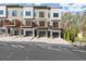 Street view of modern townhomes with balconies and garage parking at 2325 Mason Dr # D22, Atlanta, GA 30316