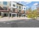 Contemporary townhome exteriors featuring individual balconies and attached garages at 2325 Mason Dr # D22, Atlanta, GA 30316
