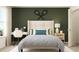 Well-appointed bedroom with modern desk, artwork, and a cozy atmosphere at 255 Deer Valley Run, Canton, GA 30115