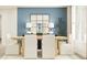 Airy dining room featuring large windows and a stylish mirror at 255 Deer Valley Run, Canton, GA 30115