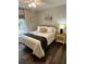 Serene bedroom with a comfortable bed and a soothing ambiance, perfect for relaxation at 1208 Brandl Sw Dr, Marietta, GA 30008