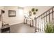 An inviting entrance foyer displays a console table with modern decor and art at 3564 Shore Wood Ave, Lawrenceville, GA 30044