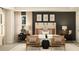 Stylized bedroom featuring a decorative headboard, nightstands, and decorative throw pillows at 416 Valley View Trl, Canton, GA 30115