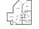 Detailed floor plan showcasing the layout, dimensions, and spatial relationships of the property at 390 17Th Nw St # 2040, Atlanta, GA 30363