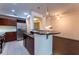 Modern kitchen with stainless steel appliances and an open floorplan at 390 17Th Nw St # 2040, Atlanta, GA 30363