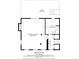Layout of the basement showing the recreation room, utility, and hall dimensions at 6505 Whispering Ln, Atlanta, GA 30328