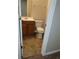 Bathroom with tiled floor, single sink vanity, and toilet at 1752 Spring Hill Cv, Lithonia, GA 30058
