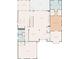 Detailed floor plan showcasing the layout of the primary bedroom, Gathering room, and kitchen at 2324 Littlebrooke Ln, Dunwoody, GA 30338