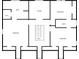 Layout of the second floor with bedrooms, bathrooms, and an office area at 1143 Mcgarity Rd, Mcdonough, GA 30252
