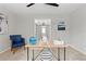 Bright home office with modern desk, stylish decor, and comfortable seating at 1143 Mcgarity Rd, Mcdonough, GA 30252