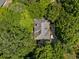 Aerial shot of a lush property surrounded by dense, mature trees providing ample privacy at 2682 Varner Dr, Atlanta, GA 30345