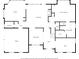 Detailed floor plan showing the layout of the kitchen, bedrooms, living room and bathrooms at 2682 Varner Dr, Atlanta, GA 30345
