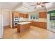 Well-appointed kitchen featuring stainless steel appliances and center island at 2682 Varner Dr, Atlanta, GA 30345