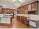 Gourmet kitchen with granite countertops, stainless steel appliances, and custom cabinetry at 1917 Oak Grove Ne Rd, Atlanta, GA 30345