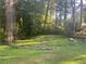 Large backyard with mature trees at 2530 Old Colony Rd, East Point, GA 30344