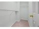 Empty walk-in closet with wire shelving at 4426 High Gate Nw Dr, Acworth, GA 30101