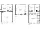 Detailed floor plan showcasing the layout of this home, including room dimensions at 4847 Royal Dr, Duluth, GA 30096