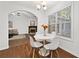 Cozy dining area near the kitchen with views into the living room at 4941 Lighthouse Pointe, Acworth, GA 30101