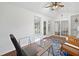 Office with ceiling fan and modern furniture at 4941 Lighthouse Pointe, Acworth, GA 30101