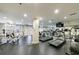Well-equipped gym with treadmills, weights, and mirrored walls for fitness enthusiasts at 50 Biscayne Dr # 2106, Atlanta, GA 30309