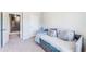 Bedroom showcasing a daybed with comfortable pillows and a window at 5525 Sable Way, Atlanta, GA 30349