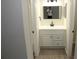 Beautiful renovated bathroom featuring a modern vanity and updated fixtures at 5561 Petite Pt, Lithonia, GA 30058