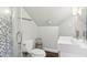 Bright bathroom with a standing shower and modern fixtures at 205 3Rd Street Northeast Ne St # 4, Atlanta, GA 30308