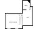 Second-floor floor plan featuring a loft, bathroom, and an open-to-below area with staircase access at 205 3Rd Street Northeast Ne St # 4, Atlanta, GA 30308