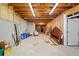 Unfinished basement ready for customization with exposed ductwork and ample space at 997 Thousand Oaks Nw Bnd, Kennesaw, GA 30152