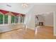Bright living room with a fireplace and sunroom showcasing natural light, creating a cozy and inviting atmosphere at 5336 Stone Village Nw Cir # 2, Kennesaw, GA 30152