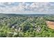 Community aerial view with mature trees and lush landscaping; enjoy the natural surroundings at 1097 Soaring Way, Marietta, GA 30062