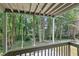 Deck overlooking wooded backyard at 1097 Soaring Way, Marietta, GA 30062