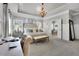 Spacious main bedroom with seating, workstation, and luxurious bathroom at 3330 Riverwalk Way, Cumming, GA 30040