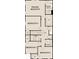Second floor plan with primary suite, 3 additional bedrooms, and a utility room at 5012 Elowen Ln, Douglasville, GA 30135