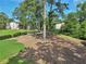 A nice picnic area with tables and trees provides a great space for outdoor dining and relaxation at 1027 Riverbend Club Se Dr, Atlanta, GA 30339