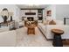 Inviting living room with a brick fireplace, stylish furniture, and natural light, perfect for relaxation and entertainment at 290 Dania Dr, Alpharetta, GA 30009