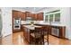 Spacious kitchen with stainless steel appliances, granite countertops, and a central island at 910 Ovalene Sw Ln, Marietta, GA 30064