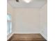 Empty bedroom with hardwood floors and window with shutters at 3323 Lancing Ct, Duluth, GA 30096