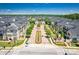 Beautiful aerial view of the community showcasing well-maintained landscaping and cohesive architecture at 3693 Allegretto Cir, Atlanta, GA 30339