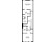 Floor 3 floorplan displaying the layout of the Primary bedroom, bedroom, bathrooms, laundry room, and halls at 3693 Allegretto Cir, Atlanta, GA 30339