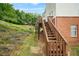 The home features a wooden deck and a backyard at 5989 Turfway Park Ct, Sugar Hill, GA 30518