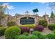 Stone entrance to Chattahoochee Reserve surrounded by colorful landscaping and shrubbery at 3925 Tugaloo River Dr, Duluth, GA 30097
